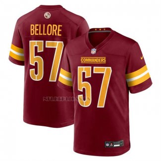 Camiseta NFL Game Washington Commanders Nick Bellore Rojo