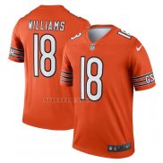 Camiseta NFL Legend Chicago Bears Caleb Williams Alterno Naranja