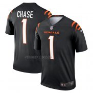 Camiseta NFL Legend Cincinnati Bengals Ja Marr Chase Legend Negro