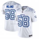 Camiseta NFL Limited Buffalo Bills Matt Milano 2025 Rivalries Collection Blanco