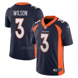 Camiseta NFL Limited Denver Broncos Russell Wilson Alterno Vapor Azul
