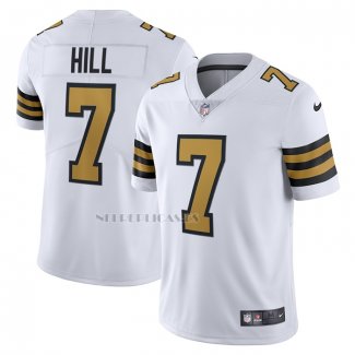 Camiseta NFL Limited New Orleans Saints Taysom Hill Alterno Vapor Blanco