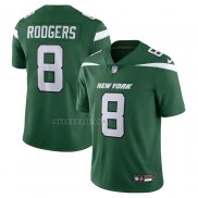 Camiseta NFL Limited New York Jets Aaron Rodgers Vapor Untouchable Verde