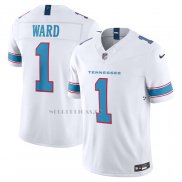 Camiseta NFL Limited Tennessee Titans Cameron Ward Vapor F.U.S.E. Blanco