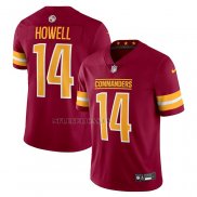 Camiseta NFL Limited Washington Commanders Sam Howell Vapor Untouchable Rojo