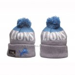 Gorro Beanie Detroit Lions New Era Sideline Gris1