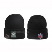 Gorro Beanie Green Bay Packers New Era Negro