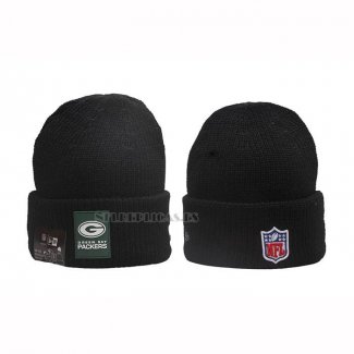 Gorro Beanie Green Bay Packers New Era Negro