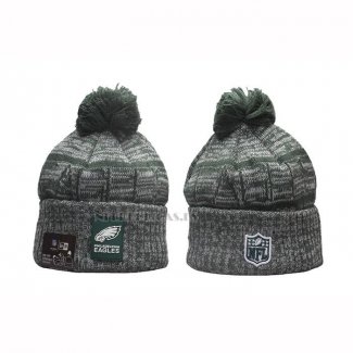 Gorro Beanie Philadelphia Eagles New Era Gris Verde