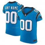 Camiseta NFL Elite Carolina Panthers Vapor F.U.S.E. Personalizada Azul