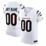 Camiseta NFL Elite Cincinnati Bengals Vapor F.U.S.E. Personalizada Blanco