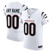 Camiseta NFL Elite Cincinnati Bengals Vapor F.U.S.E. Personalizada Blanco