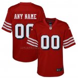 Camiseta NFL Elite Nino San Francisco 49ers Alterno Personalizada Rojo