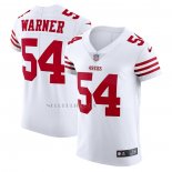 Camiseta NFL Elite San Francisco 49ers Fred Warner Vapor Blanco