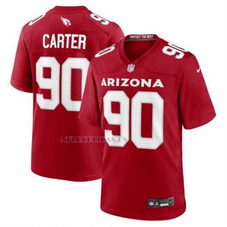 Camiseta NFL Game Arizona Rojos Zach Carter Rojo