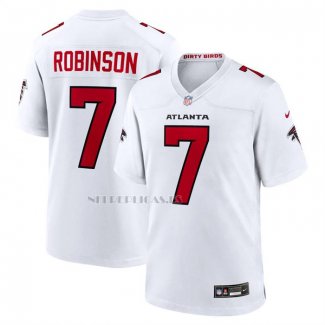 Camiseta NFL Game Atlanta Falcons Bijan Robinson Blanco