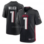 Camiseta NFL Game Atlanta Falcons Jalon Walker 2025 NFL Draft Negro