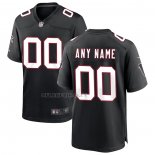 Camiseta NFL Game Atlanta Falcons Personalizada Throwback Negro
