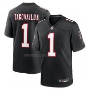 Camiseta NFL Game Atlanta Falcons Tua Tagovailoa Alterno Negro