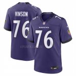 Camiseta NFL Game Baltimore Ravens Carson Vinson Violeta1