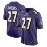 Camiseta NFL Game Baltimore Ravens J.K. Dobbins Violeta