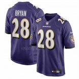 Camiseta NFL Game Baltimore Ravens Taven Bryan Violeta