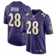Camiseta NFL Game Baltimore Ravens Taven Bryan Violeta