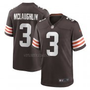 Camiseta NFL Game Cleveland Browns Chase McLaughlin Marron