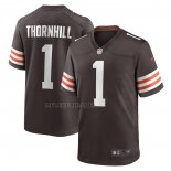 Camiseta NFL Game Cleveland Browns Juan Thornhill Marron