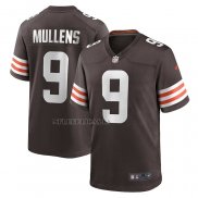 Camiseta NFL Game Cleveland Browns Nick Mullens Marron
