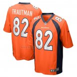 Camiseta NFL Game Denver Broncos Adam Trautman Naranja