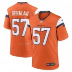 Camiseta NFL Game Denver Broncos Dre Greenlaw Naranja