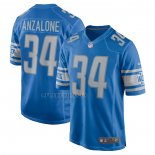 Camiseta NFL Game Detroit Lions Alex Anzalone Azul