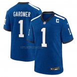 Camiseta NFL Game Indianapolis Colts Ahmad Sauce Gardner Alterno 2 Indiana Nights Royal