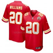 Camiseta NFL Game Kansas City Chiefs Nohl Williams Rojo