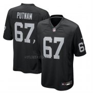 Camiseta NFL Game Las Vegas Raiders Will Putnam Negro