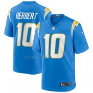 Camiseta NFL Game Los Angeles Chargers Justin Herbert Azul