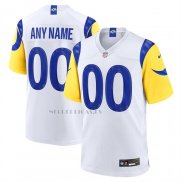 Camiseta NFL Game Los Angeles Rams Personalizada Blanco