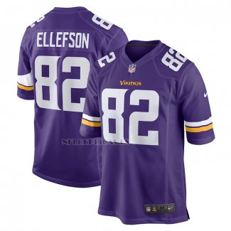 Camiseta NFL Game Minnesota Vikings Ben Ellefson Violeta