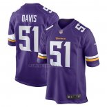 Camiseta NFL Game Minnesota Vikings Wyatt Davis Violeta