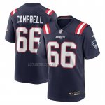 Camiseta NFL Game New England Patriots Will Campbell 2025 Azul