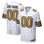 Camiseta NFL Game New Orleans Saints Alterno Personalizada Blanco