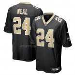Camiseta NFL Game New Orleans Saints Devin Neal Negro