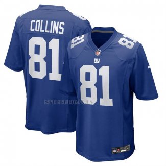 Camiseta NFL Game New York Giants Beaux Collins Azul