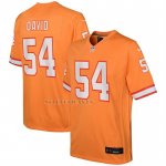 Camiseta NFL Game Nino Tampa Bay Buccaneers Lavonte David Naranja