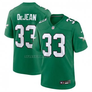 Camiseta NFL Game Philadelphia Eagles Cooper DeJean Alterno Verde