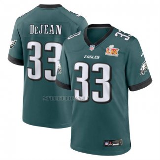 Camiseta NFL Game Philadelphia Eagles Cooper DeJean Super Bowl LIX Azul