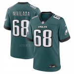 Camiseta NFL Game Philadelphia Eagles Jordan Mailata Verde1
