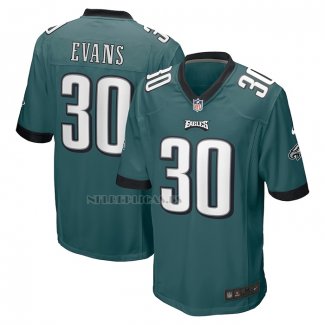 Camiseta NFL Game Philadelphia Eagles Justin Evans Verde