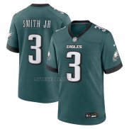 Camiseta NFL Game Philadelphia Eagles Nolan Smith Jr Verde
